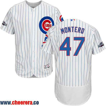 Miguel Montero Chicago Cubs white Home jersey