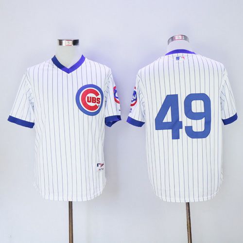 Jake Arrieta No Name Chicago Cubs white jersey