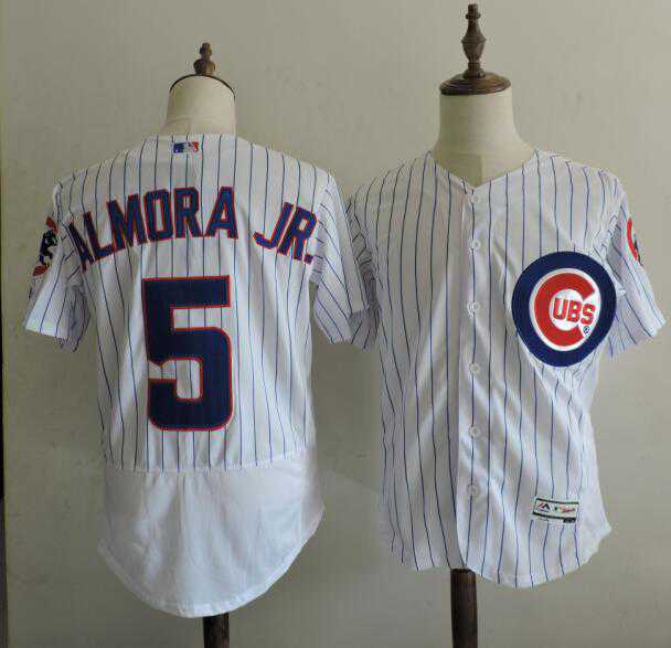Albert Almora Jr Chicago Cubs white Home jersey