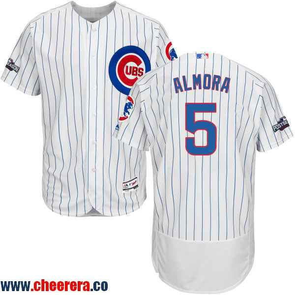 Albert Almora Jr Chicago Cubs white Home jersey