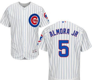 Albert Almora Jr Chicago Cubs white Home jersey