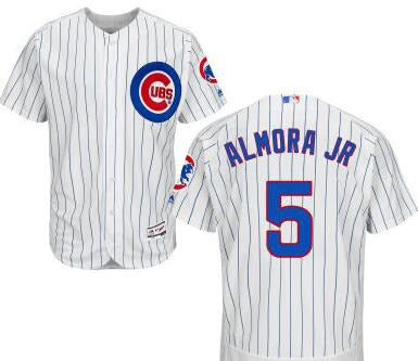 Albert Almora Jr Chicago Cubs white Home jersey