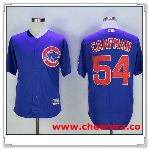 Aroldis Chapman Chicago Cubs blue jersey