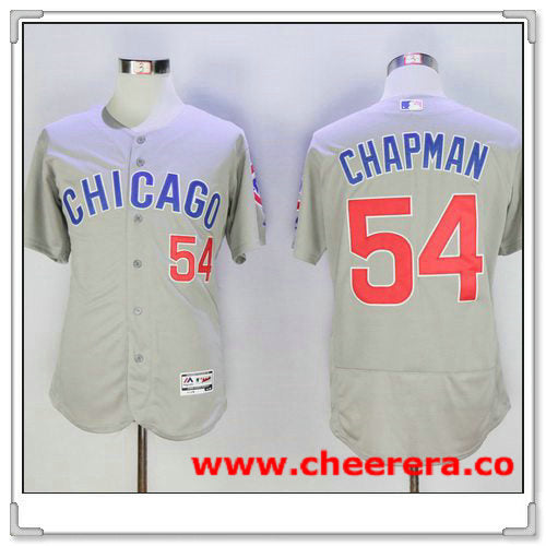 Aroldis Chapman Chicago Cubs gray Road jersey