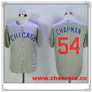 Aroldis Chapman Chicago Cubs gray Road jersey