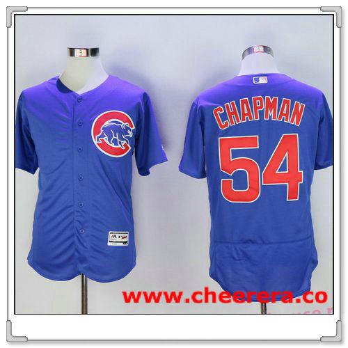 Aroldis Chapman Chicago Cubs royal jersey