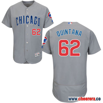 Jose Quintana Chicago Cubs gray Road jersey