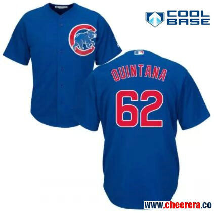 Jose Quintana Chicago Cubs royal jersey