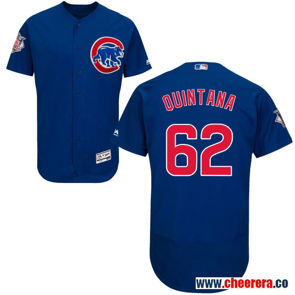 Jose Quintana Chicago Cubs royal jersey