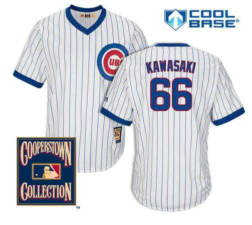 Munenori Kawasaki Chicago Cubs white Cooperstown jersey
