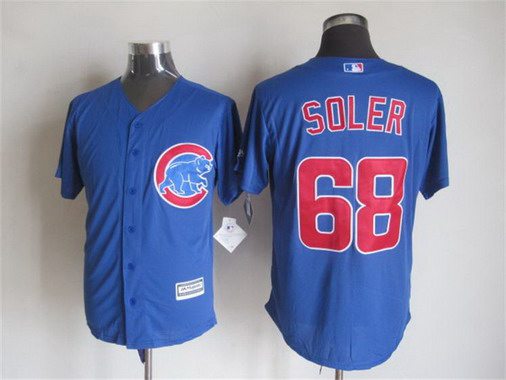 Jorge Soler Chicago Cubs blue Alternate jersey