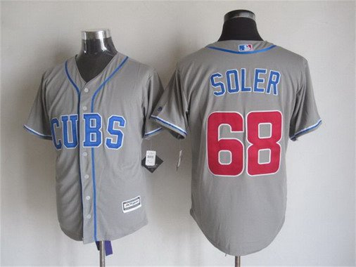 Jorge Soler Chicago Cubs gray Alternate jersey