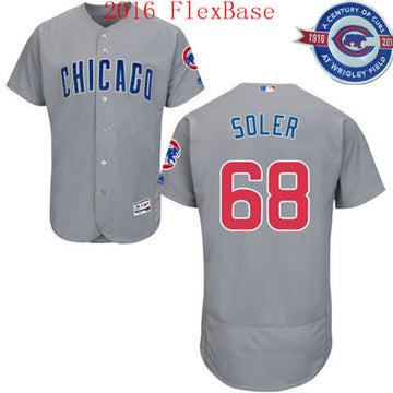 Jorge Soler Chicago Cubs gray Road jersey