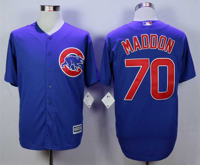 Joe Maddon Chicago Cubs blue jersey