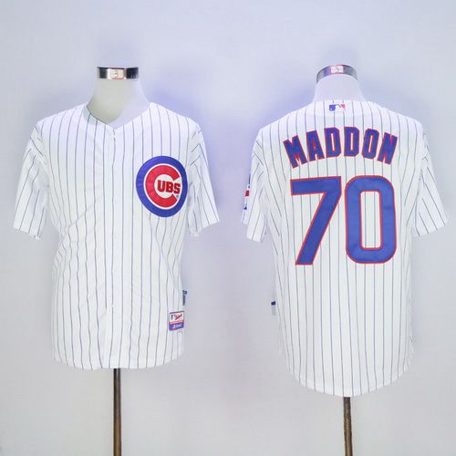 Joe Maddon Chicago Cubs white Authentic jersey