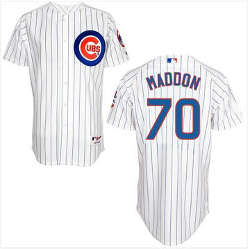 Joe Maddon Chicago Cubs white Authentic jersey