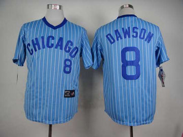 Andre Dawson Chicago Cubs blue jersey