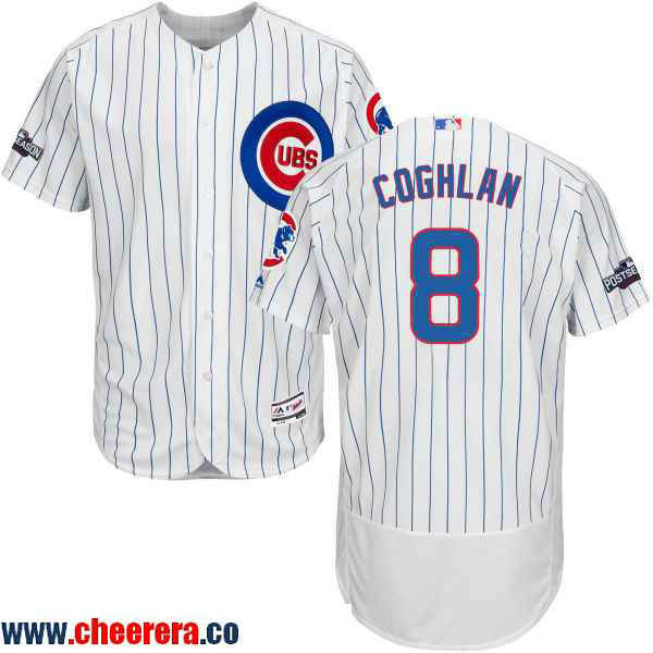 Chris Coghlan Chicago Cubs white Home jersey