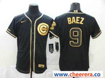 Javier Baez Chicago Cubs black jersey