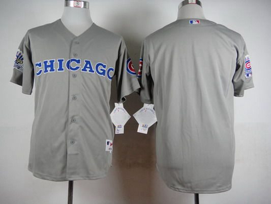 Custom Chicago Cubs gray All-Star jersey