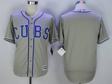 Custom Chicago Cubs grey jersey