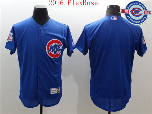 Custom Chicago Cubs blue Alternate jersey