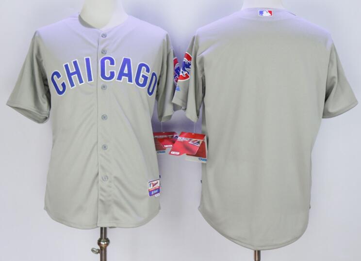 Custom Chicago Cubs gray jersey