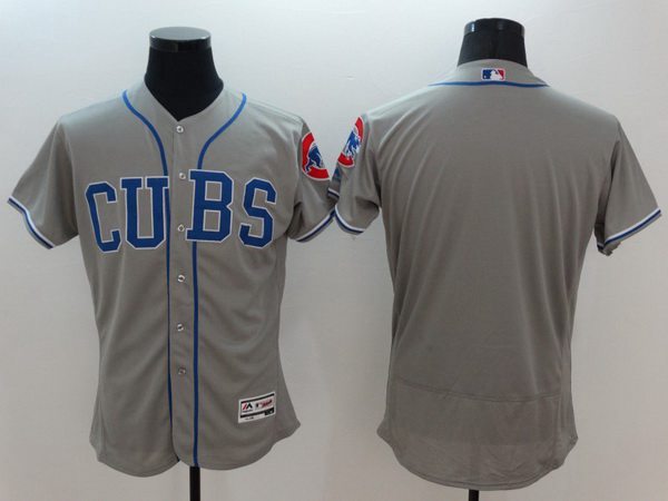 Custom Chicago Cubs gray jersey