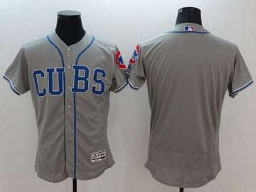 Custom Chicago Cubs gray jersey