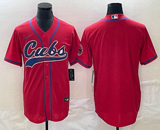 Custom Chicago Cubs green jersey