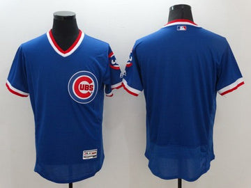Custom Chicago Cubs blue jersey