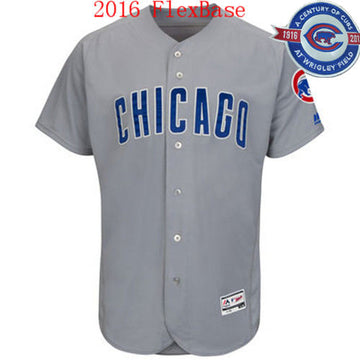 Custom Chicago Cubs gray Road jersey