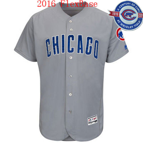 Custom Chicago Cubs gray Road jersey