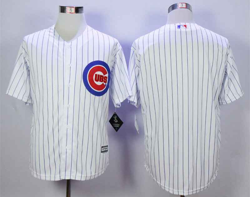 Custom Chicago Cubs white jersey