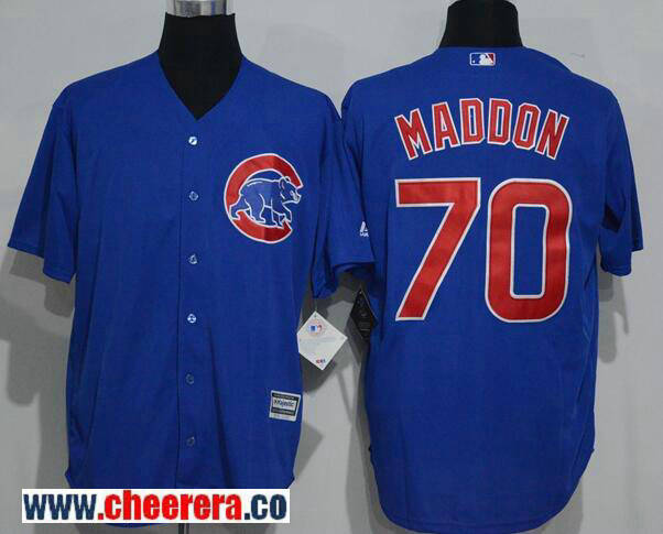 Coach Joe Maddon Chicago Cubs royal jersey