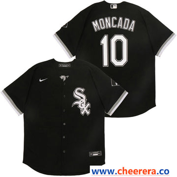 Yoan Moncada Chicago White Sox black jersey