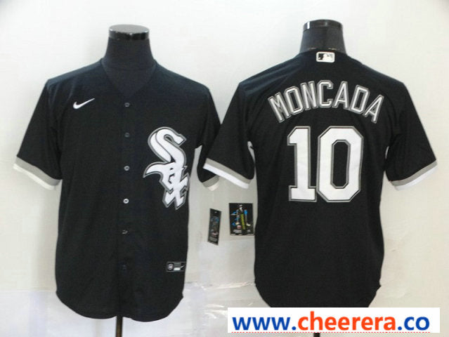 Yoan Moncada Chicago White Sox black jersey