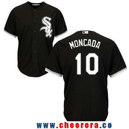 Yoan Moncada Chicago White Sox black jersey