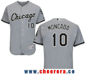 Yoan Moncada Chicago White Sox gray Road jersey