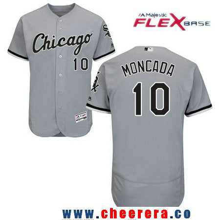 Yoan Moncada Chicago White Sox gray Road jersey