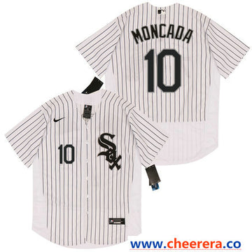 Yoan Moncada Chicago White Sox white jersey