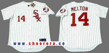 Bill Melton Chicago White Sox white Throwback jersey