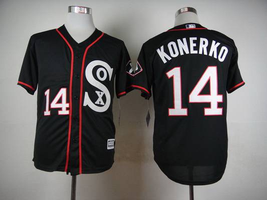 Paul Konerko Chicago White Sox black jersey
