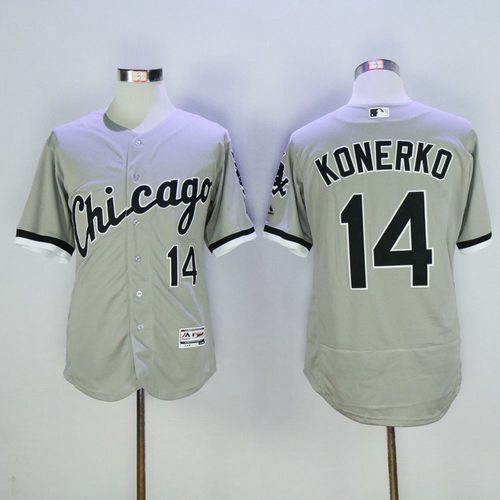 Paul Konerko Chicago White Sox gray jersey