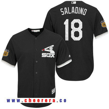 Tyler Saladino Chicago White Sox black jersey