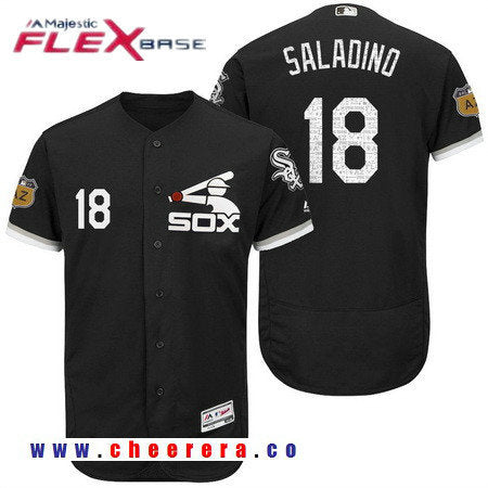 Tyler Saladino Chicago White Sox black jersey