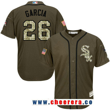 Avisail Garcia Chicago White Sox green Salute To Service jersey
