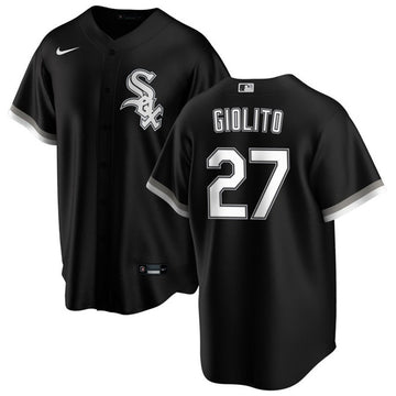 Lucas Giolito Chicago White Sox black jersey