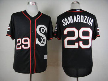 Jeff Samardzija Chicago White Sox black jersey