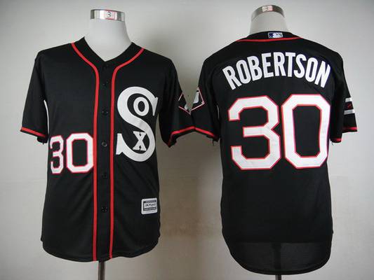David Robertson Chicago White Sox black jersey